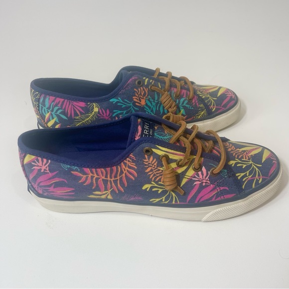 Sperry Women’s Top-Sider Seacoast Sneakers, Tropical, Size 8.5 - Picture 1 of 10